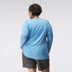 NRS Women's Silkweight Long-Sleeve Shirt -WCK WaterSports Gear 10115 06 WsSilkweightLSShirt marina back 1 Crop 2000x2000 84463.1743718213