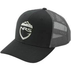 NRS Fishing Trucker Hat NEW! -WCK WaterSports Gear 12540 01 DarkCharcoalWhiteLogo na Front 050522 1000x1000 11354.1699040615