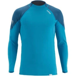 NRS Men's HydroSkin 0.5 Long-Sleeve Shirt 24 NRS Men's HydroSkin 0.5 Long-Sleeve Shirt -WCK WaterSports Gear 15002 06 Fjord Lg Front 062120 1000x1000 34333.1617398599