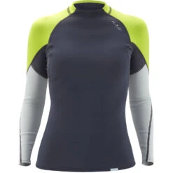 NRS Women's HydroSkin 0.5 Long-Sleeve Shirt 14 NRS Women's HydroSkin 0.5 Long-Sleeve Shirt -WCK WaterSports Gear 15004 05 DarkShadow Med Front 052120 1000x1000 18356.1617394483