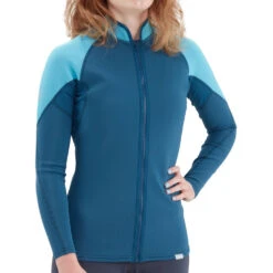 NRS Women's HydroSkin 0.5 Jacket 11 NRS Women's HydroSkin 0.5 Jacket -WCK WaterSports Gear 15010 05 Poseidon Model Front 052120 1000x1000 70146.1617302629