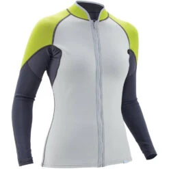 NRS Women's HydroSkin 0.5 Jacket 12 NRS Women's HydroSkin 0.5 Jacket -WCK WaterSports Gear 15010 05 Quarry Med Right 052120 1000x1000 75517.1617302631