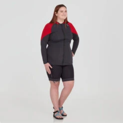 NRS Women's HydroSkin 0.5 Shorts 11 NRS Women's HydroSkin 0.5 Shorts -WCK WaterSports Gear 15016 05 Black 1xModel Front 021524 2000x2000 92025.1717884432