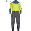 NRS Women's Nomad Gore-Tex Pro Comfort-Neck Drysuit -WCK WaterSports Gear 22549 01 Chartreuse Med FrontLogo 092421 2000x2000 12142.1647558845