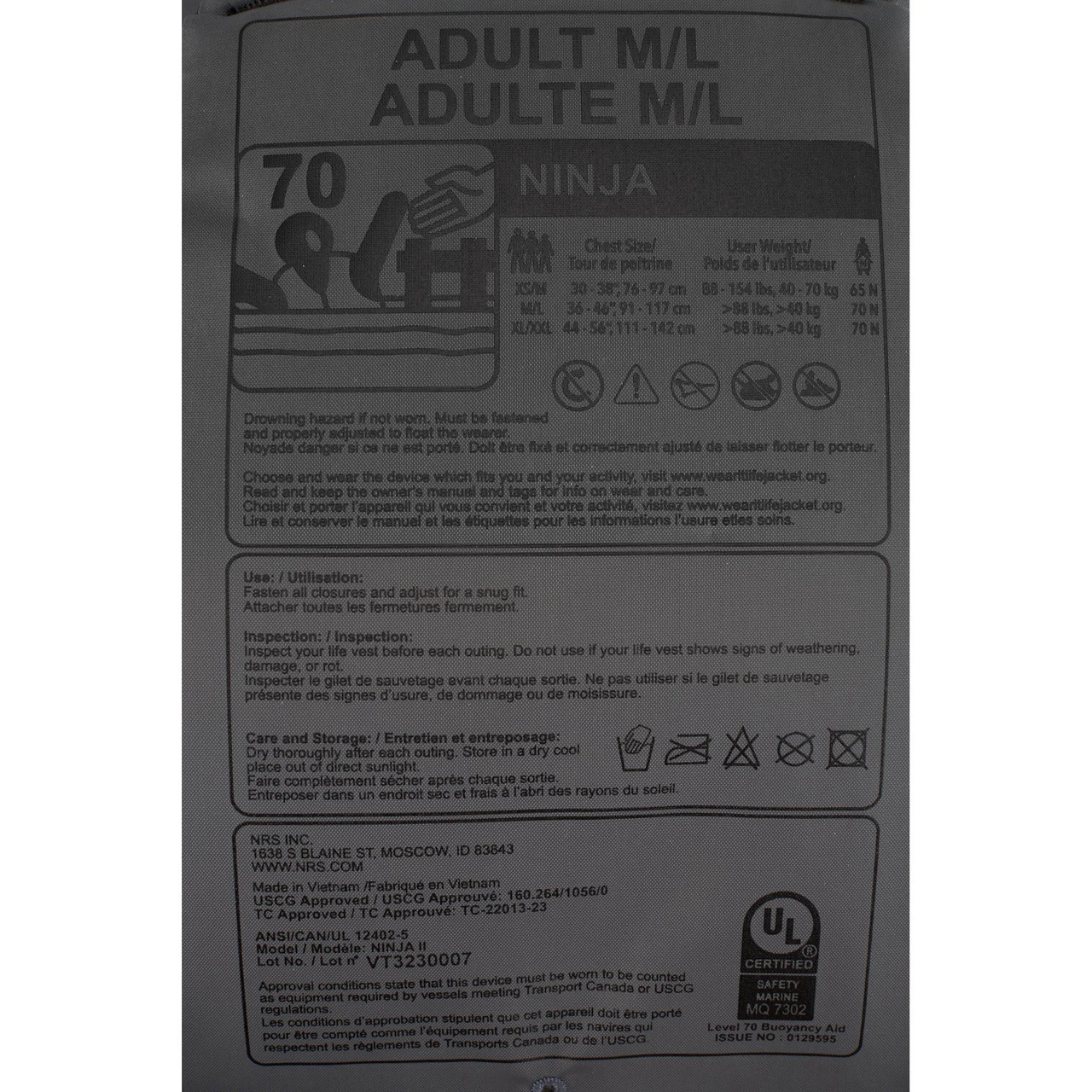 NRS Ninja PFD 11 NRS Ninja PFD - Image 9