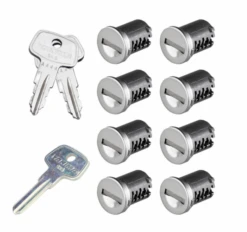 Yakima SKS Lock Cores (Set Of 8)