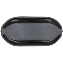 NRS Slipstream 129 Package 2024 | Inflatable Raft -WCK WaterSports Gear 86293 01 Gray 129 Bottom 031124 31947.1721414643