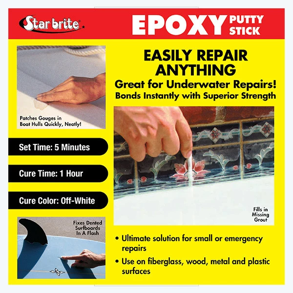 STAR BRITE Epoxy Putty Stick 4oz 5 STAR BRITE Epoxy Putty Stick 4oz - Image 3
