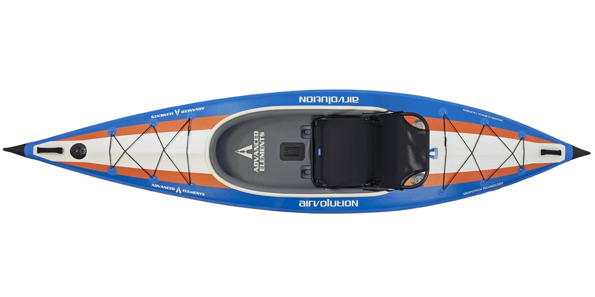 Advanced Elements Airvolution Pro Single With Pump | Inflatable Kayak 4 Advanced Elements Airvolution Pro Single With Pump | Inflatable Kayak - Image 2