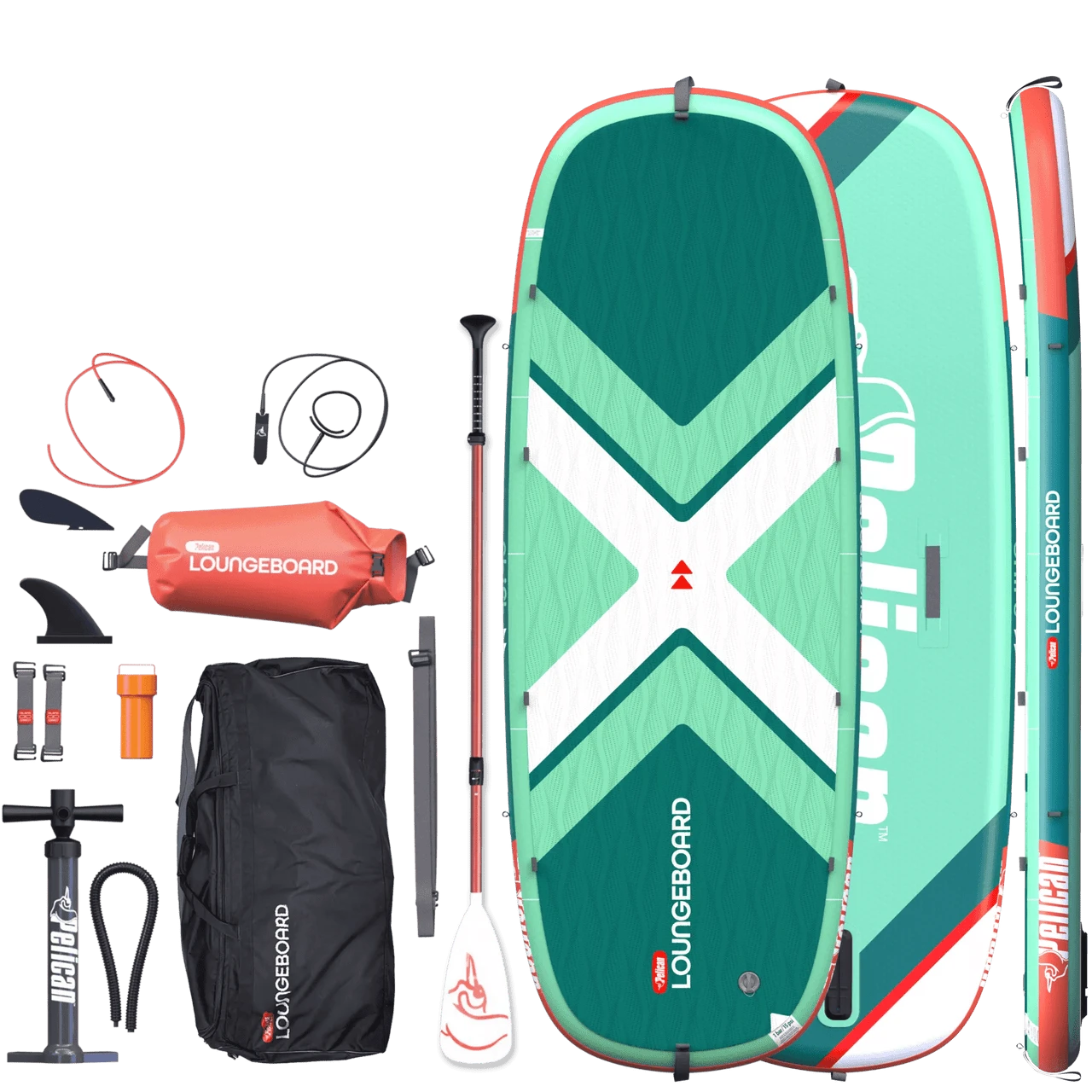 Pelican Kayaks Pelican Loungeboard SUP | Inflatable SUP 5 Pelican Kayaks Pelican Loungeboard SUP | Inflatable SUP - Image 3