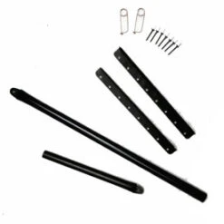 Footbrace Kitwith Hardware 6 Footbrace Kitwith Hardware -WCK WaterSports Gear Foot Brace Kit BLACK 275x275 55670.1691175492