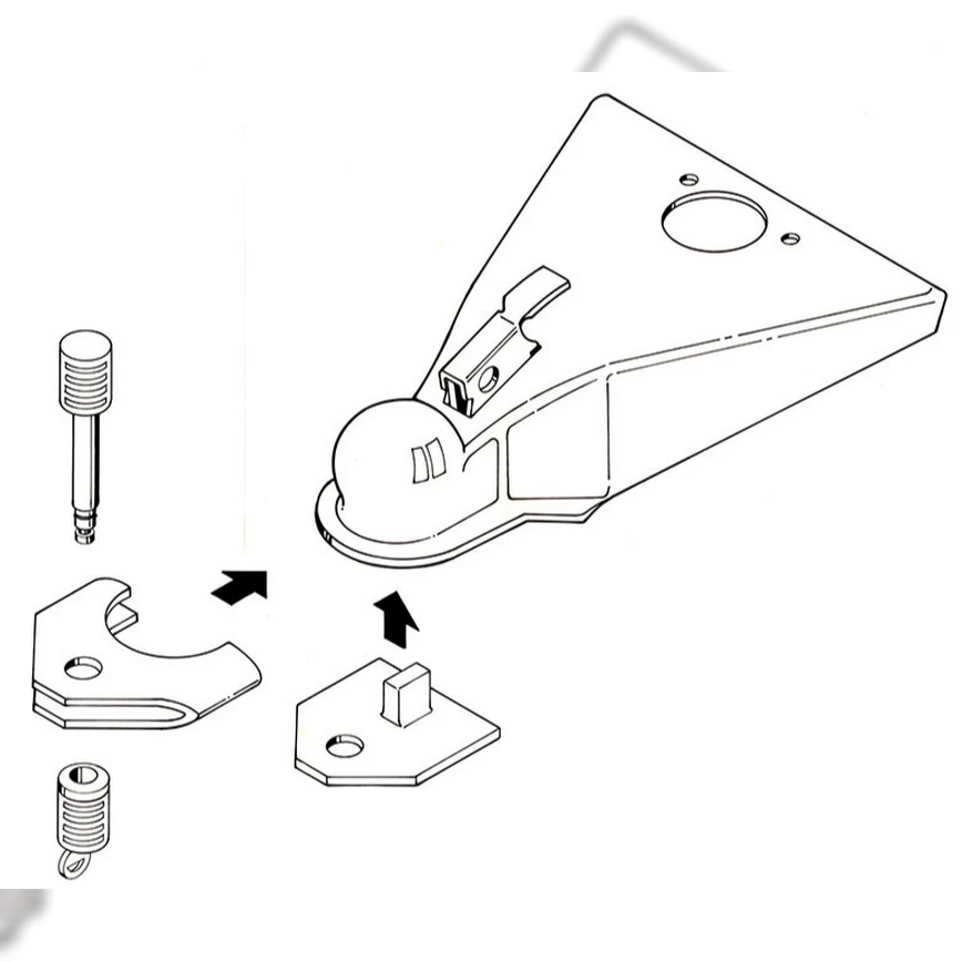 Devere Trailer Hitch Lock (No Padlock) 5 Devere Trailer Hitch Lock (No Padlock) - Image 3