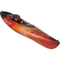 Loon 126 | Kayak -WCK WaterSports Gear OldTown Loon126 2025 Lava Angle 94378.1756500523
