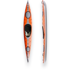 Stellar S14LV Advantage With Rudder | Kayak 9 Stellar S14LV Advantage With Rudder | Kayak -WCK WaterSports Gear S14LV Orange Stripe Combo top 28108 94682.1699912857