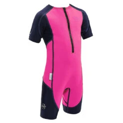 Aqua Lung Stingray Toddler/Youth Wetsuit/Sunsuit 14 Aqua Lung Stingray Toddler/Youth Wetsuit/Sunsuit -WCK WaterSports Gear StingrayHP SS pnk nvy 01 right 1440x 61420.1656365752