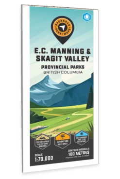 BRMB EC Manning & Skagit Valley Prov. Parks Waterproof Map