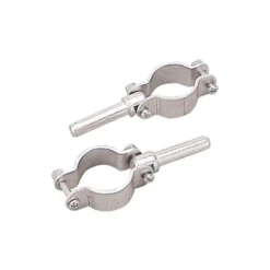 Chrome Zinc Clamp-on Oarlock Horn