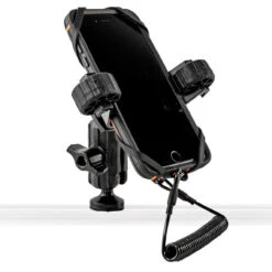 YakAttack RotoGrip Phone Holder With 1" Screwball Track Mount